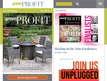 Tablet Screenshot of greenprofit.com